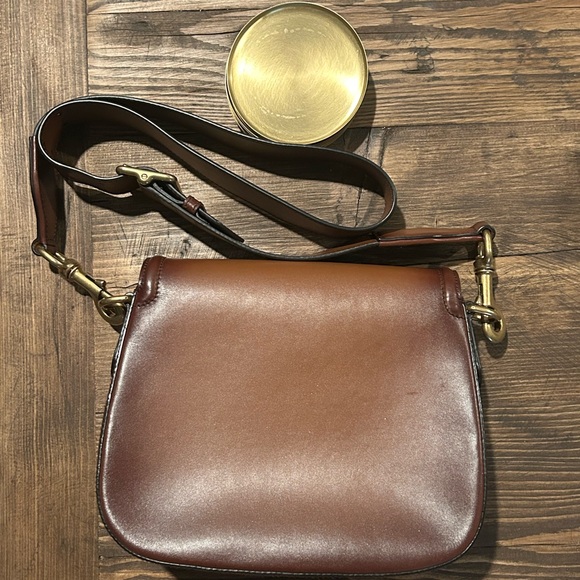 Gucci Medium Lady Web Ombre Brown- Leather Strap - Picture 4 of 7